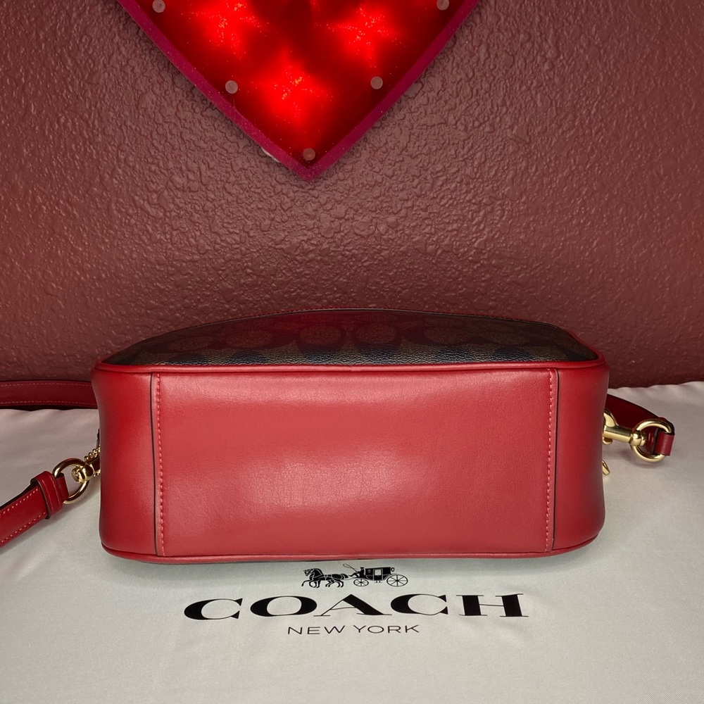Coach Jes Crossbody In Signature Canvas - Picture 6 of 7